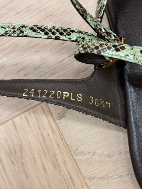 MARGAUX The Palermo Sandals in Snake Print main image 2